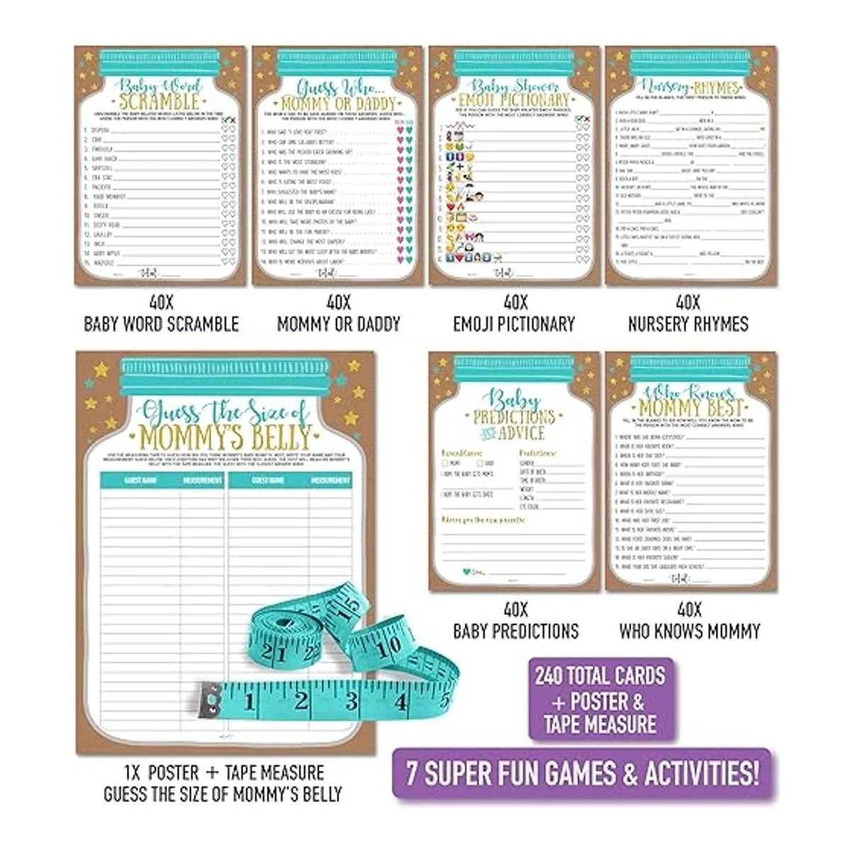 Neatz Juegos de baby shower juegos de revelación de_2