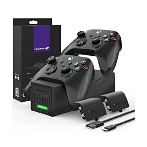 Fosmon Dual 2 Controller Charger Compatible with Xbox_1