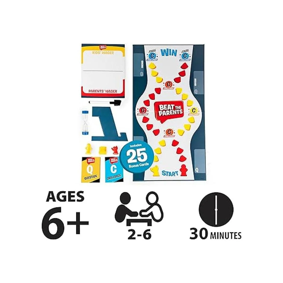 Beat The Parents Juego clásico de trivia familiar niños_2