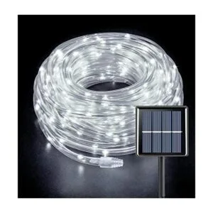 YEGUO Guirnalda de luces solares impermeables para_1