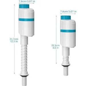 SAMODRA Válvula de llenado silenciosa de inodoro ajustable_4