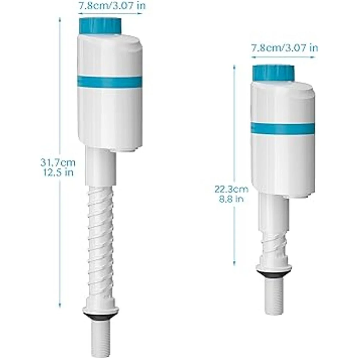 SAMODRA Válvula de llenado silenciosa de inodoro ajustable_4
