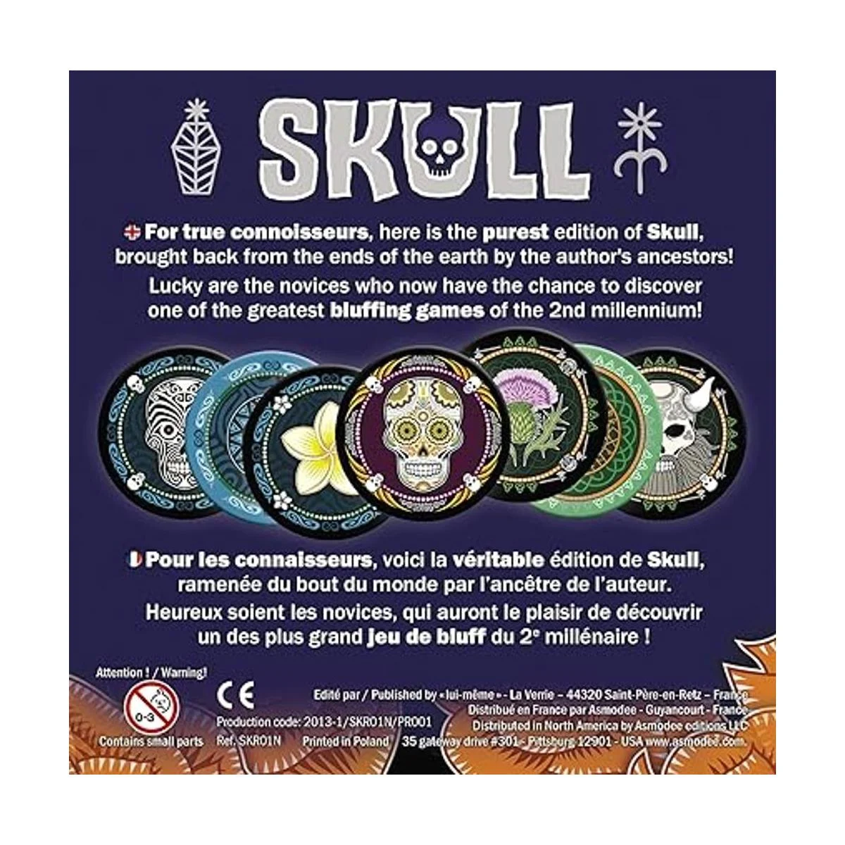 Juego de fiesta de calavera Juego de farol Juego de_6