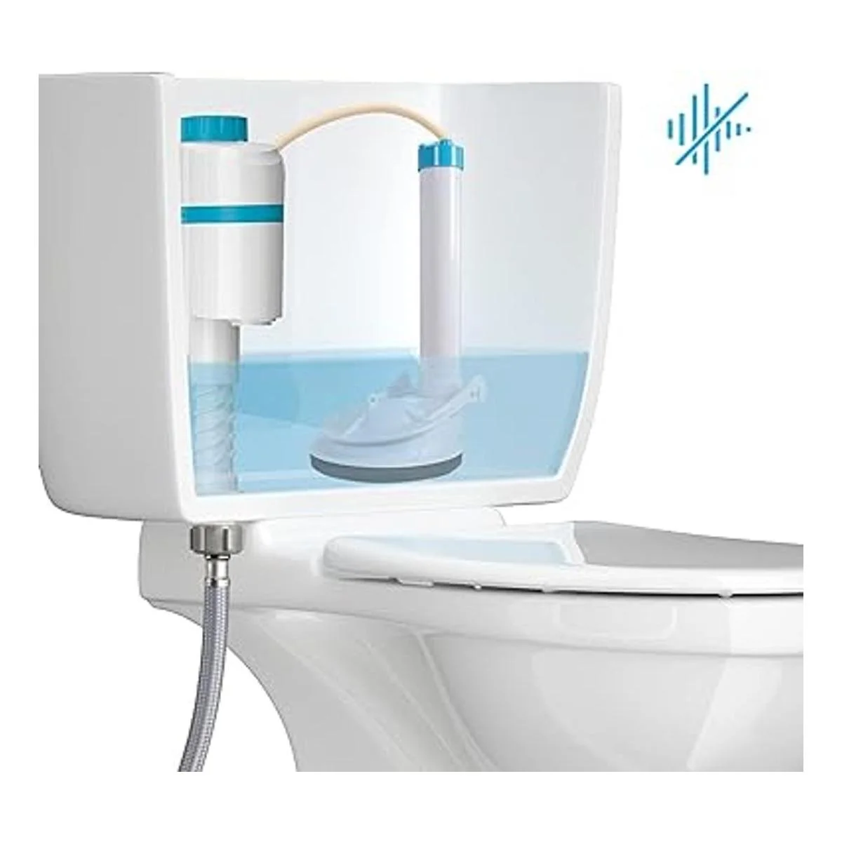 SAMODRA Válvula de llenado silenciosa de inodoro ajustable_2