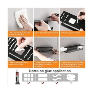 DUFU Soporte de toalla de papel para cocina soporte de_6