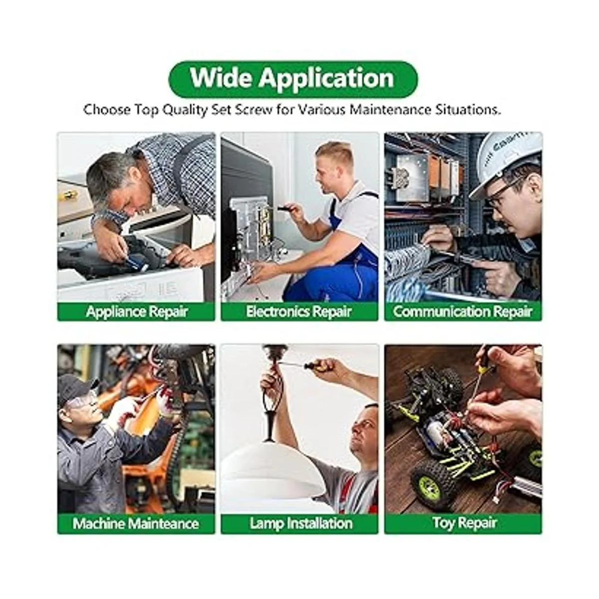 Tuercas y pernos acero inoxidable 304 1440 unidades M2_7