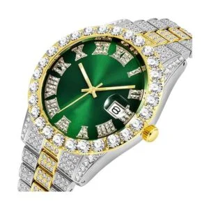 Reloj de pulsera para hombre Hip Hop Jewelry con diamantes_2