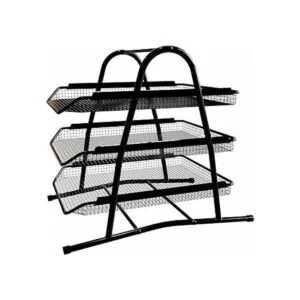 Bandeja organizadora de papel de 3 niveles para_2