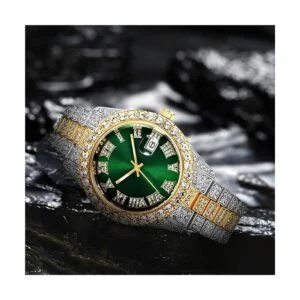 Reloj de pulsera para hombre Hip Hop Jewelry con diamantes_3