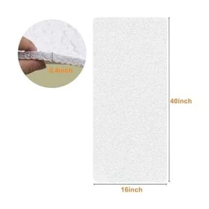 Leotruny Alfombrillas de PVC para bañera de lufa_2