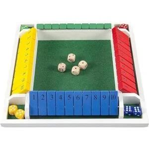 AMEROUS Juego de dados Shut The Box 12 pulgadas diseño_3