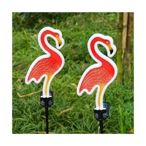 SunKite Flamingo Luces solares de neón para exteriores_2