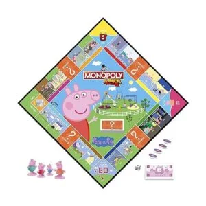 Monopoly Junior Peppa Pig Edition Juego de mesa para 24_2