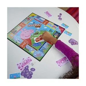 Monopoly Junior Peppa Pig Edition Juego de mesa para 24_4