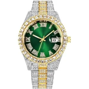 Reloj de pulsera para hombre Hip Hop Jewelry con diamantes_1