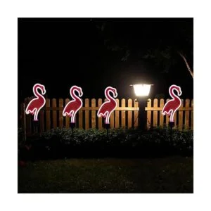 SunKite Flamingo Luces solares de neón para exteriores_7