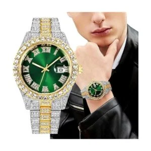 Reloj de pulsera para hombre Hip Hop Jewelry con diamantes_6