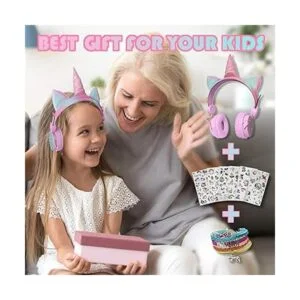 Auriculares inalámbricos de unicornio para niños_6