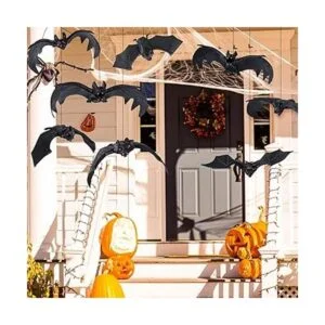 MGparty Murciélagos colgantes de Halloween 24 piezas_6