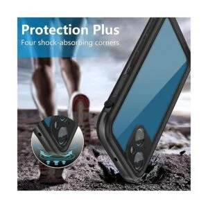 AICase Funda impermeable para iPhone 13 Mini 5.4_4