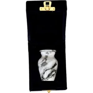 HLC Urns Urna de recuerdo para cenizas humanas con 1_1