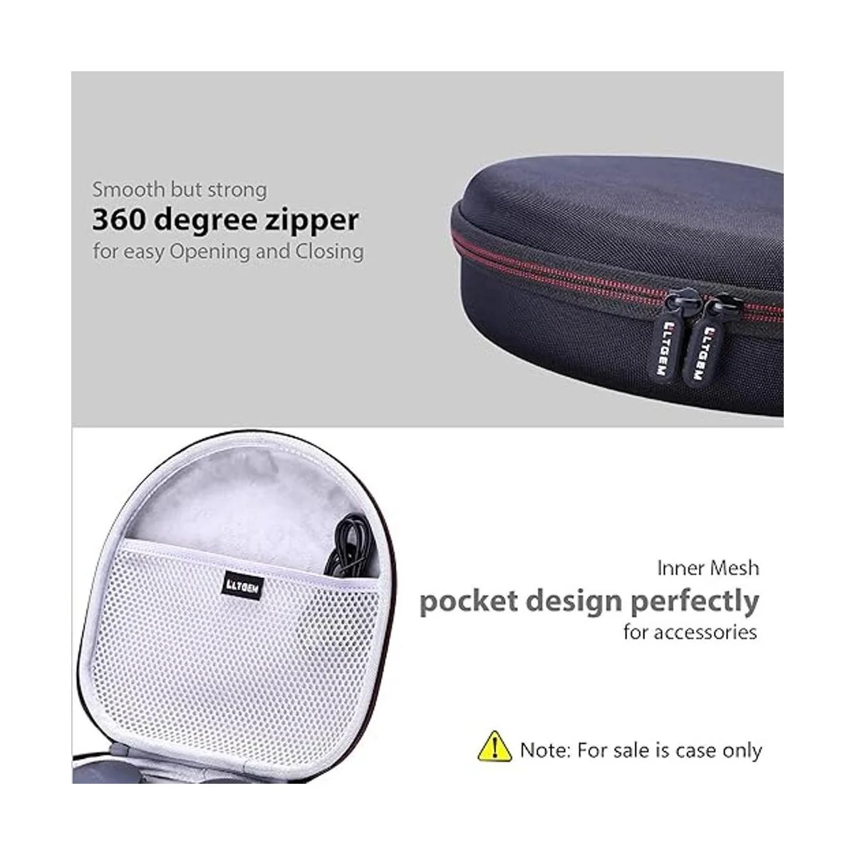 LTGEM Funda rígida para auriculares Anker Soundcore Life_5