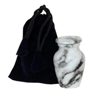 HLC Urns Urna de recuerdo para cenizas humanas con 1_2