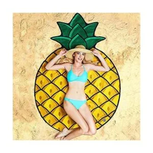 OutyFun Toalla de playa gruesa piña gigante toalla_1