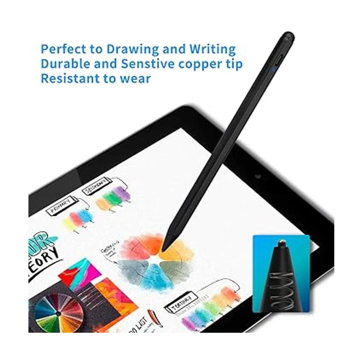 Evach Active Lápiz capacitivo para iPhone 12 lápiz_6