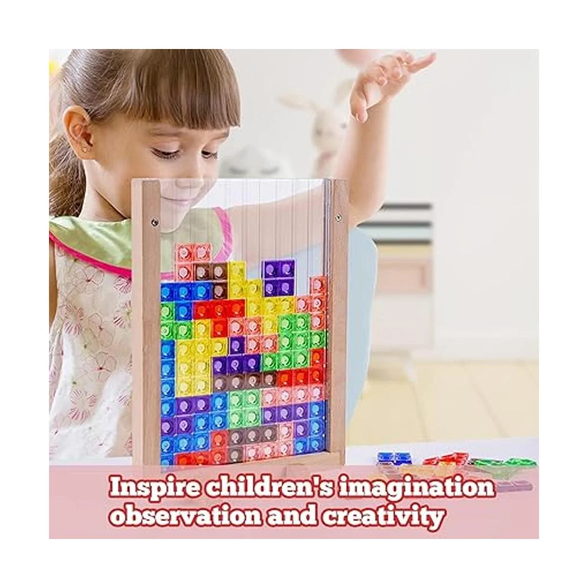 Rompecabezas de bloques rusos para el cerebro juego de_3