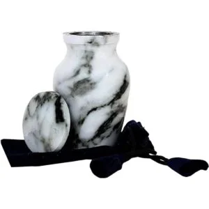 HLC Urns Urna de recuerdo para cenizas humanas con 1_3