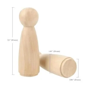 HEIHAK 30 muñecas de madera sin terminar de 312 pulgadas_2