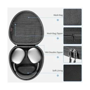 Fintie Funda rígida para audífonos AirPods Max bolsa de_4