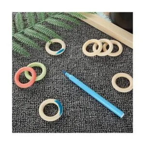 300 anillos de madera natural sin terminar para_6