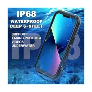 AICase Funda impermeable para iPhone 13 Mini 5.4_2