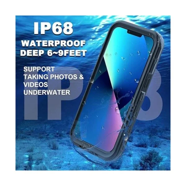 AICase Funda impermeable para iPhone 13 Mini 5.4_2