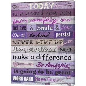 citari Arte inspirador de pared con citas decoración de_2