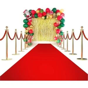 Alfombra roja para fiesta 2 x 15 pies 70 GSM alfombra_4