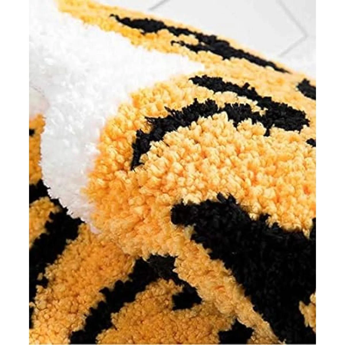 Alfombras antideslizantes en forma de tigre de dibujos_3