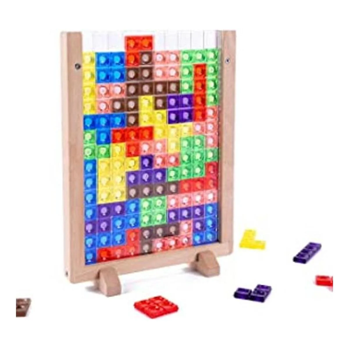 Rompecabezas de bloques rusos para el cerebro juego de_1