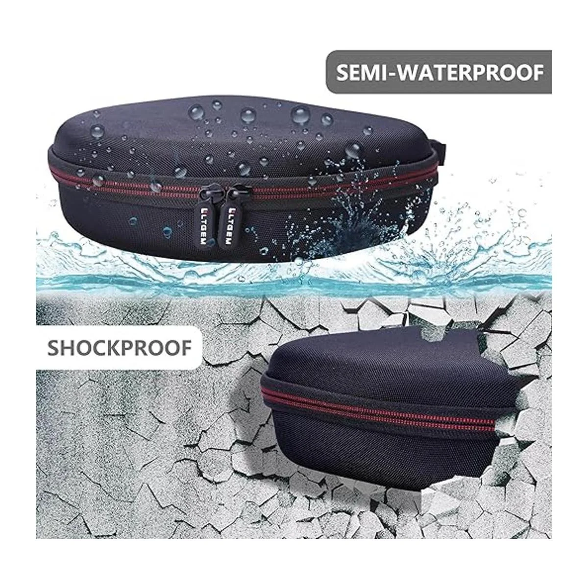 LTGEM Funda rígida para auriculares Anker Soundcore Life_3