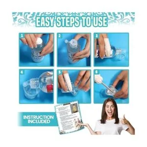 Zoncolor Kit de moldes de resina para botellas kit de_3