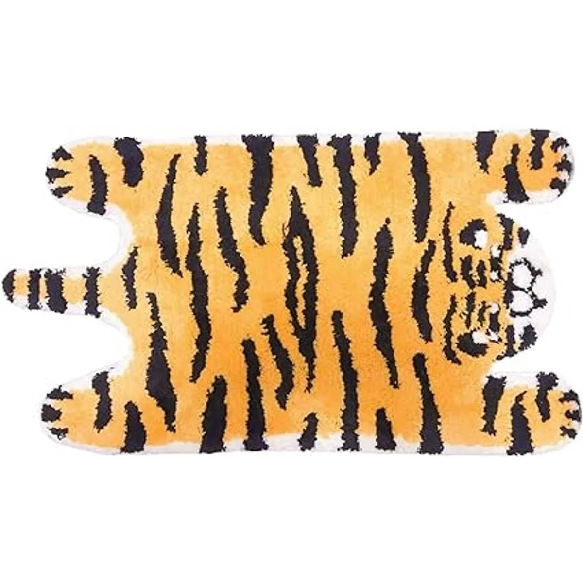 Alfombras antideslizantes en forma de tigre de dibujos_1