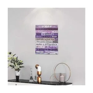 citari Arte inspirador de pared con citas decoración de_3