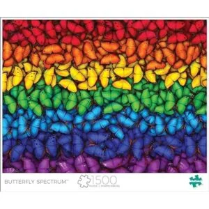 Buffalo Games Butterfly Spectrum Rompecabezas de 1500_2