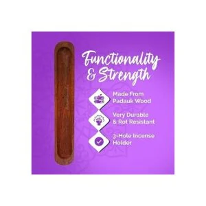 Atrapasubras de madera e incienso para palos soporte para_3