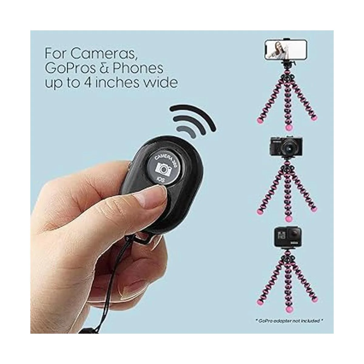 TALK WORKS Trípode flexible para teléfono para iPhone_3