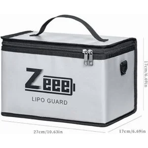 Zeee Lipo Bolsa segura para batería bolsa ignífuga de_2