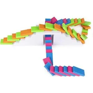 SPIN MASTER GAMES H5 Domino Creations Juego de 100 fichas_6