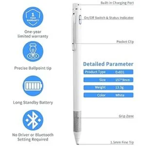 Lápiz capacitivo para Lenovo Smart Tab M10 Plus de 2_3